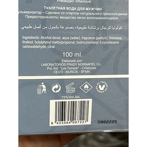 Eau de toilette «ok fresh» — foto 7 dell'alert A12/02096/24