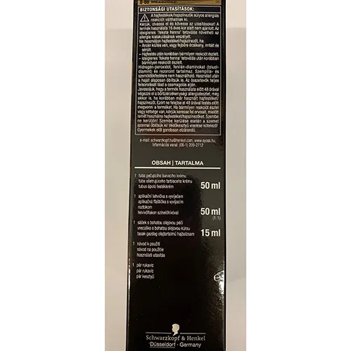 Tinture per capelli «Oleo Intense Professional Performance» — foto 2 dell'alert SR/01921/25