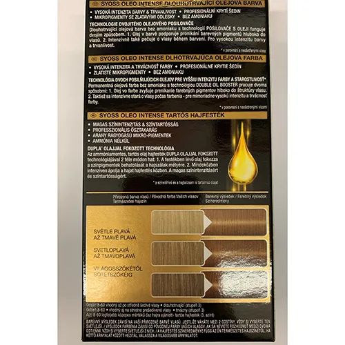 Tinture per capelli «Oleo Intense Professional Performance» — foto 3 dell'alert SR/01921/25