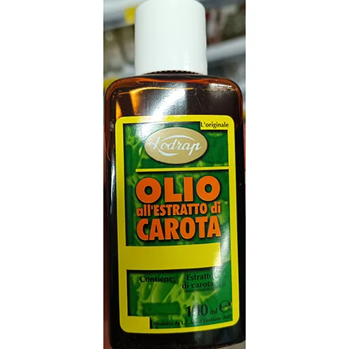 Olio per il corpo «Olio all'estratto di carota» (Kodrap)