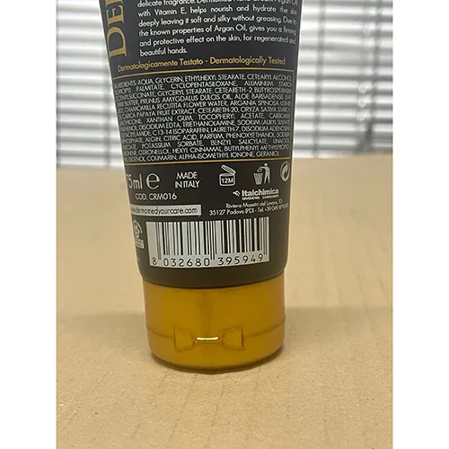 Crema per le mani «Olio di Argan effetto seta» (Dermomed)