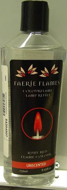 Olio lampada – Lampada a fiamma a colori, rosso rubino — foto 1 dell'alert 1593/10