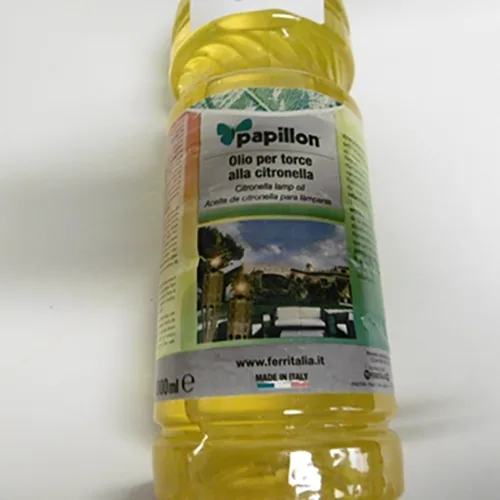 Olio della lampada «Ollio per torce alla citronnella» (Papillon)