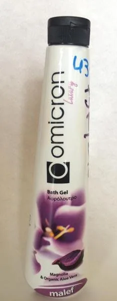 Gel da bagno «Omicron Luxury Bath Gel» (Malef)