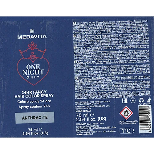 Spray per tinture per capelli «One night only» — foto 3 dell'alert SR/03857/25