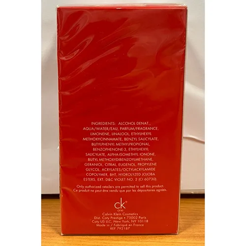 Profumo «One Red Edition» — foto 2 dell'alert SR/04412/25