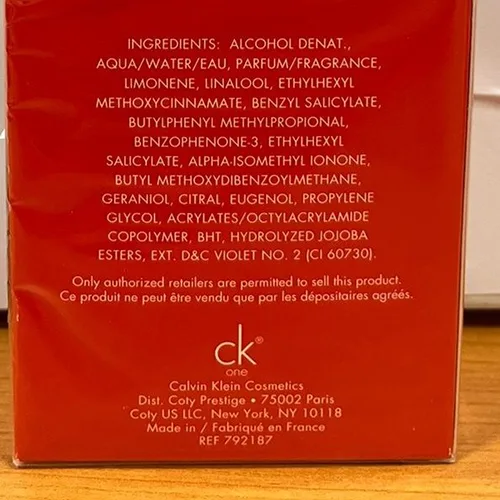 Profumo «One Red Edition» — foto 4 dell'alert SR/04412/25