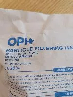 Maschera filtro particella «OPH FFP2 NR Particle Filtering Half Mask» — foto 1 dell'alert A12/00480/22
