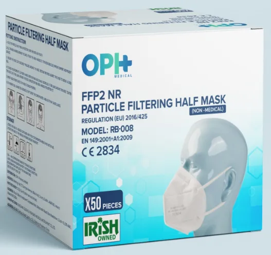 Maschera filtro particella «OPH FFP2 NR Particle Filtering Half Mask» — foto 4 dell'alert A12/00480/22
