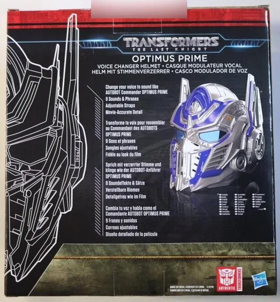 Casco robot «Optimus prime» — foto 4 dell'alert A12/0689/19