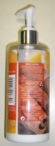 Lozione corporea «Orange Cinnamon» — foto 2 dell'alert A12/0475/17