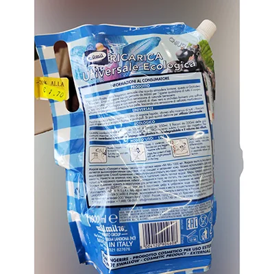 Sapone liquido «Orchidea &amp; Ribes nero» (Mil Mil)