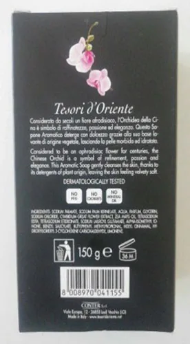 Sapone «Orchidea della Cina» — foto 2 dell'alert A12/02898/23