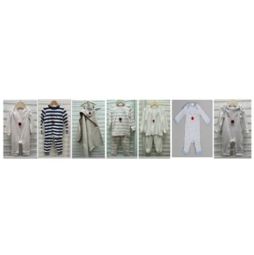 Vestiti per bambini «Organic Cotton Sleepsuit, Pyjamas and Hooded Towel» (The White Company)