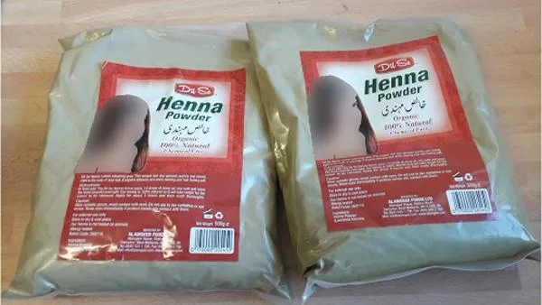 Polvere di henna «Organic Henna Powder» — foto 2 dell'alert A12/0465/19