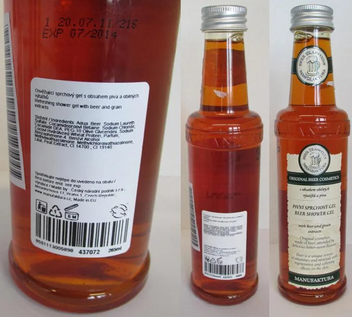 Gel doccia «Original Beer Cosmetics – Beer Shower Gel» (Manufaktura)