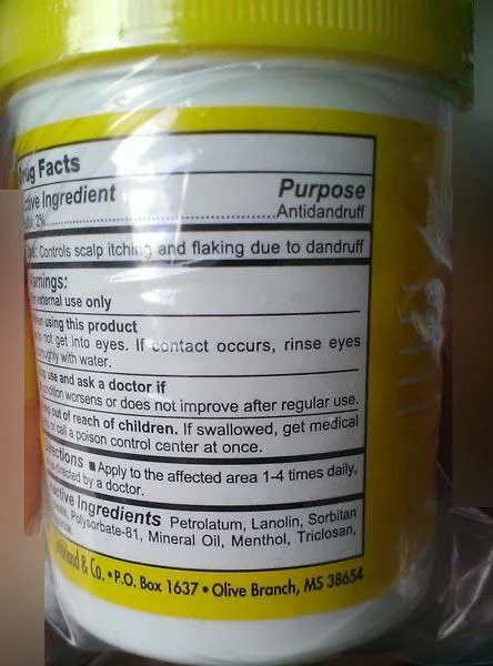 Balsamo per capelli «Original Formula - anti-dandruff hair and scalp conditioner» — foto 1 dell'alert A12/0051/17