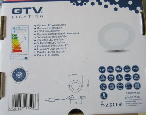 Plafoniera a LED «ORIS» — foto 4 dell'alert A11/0097/18