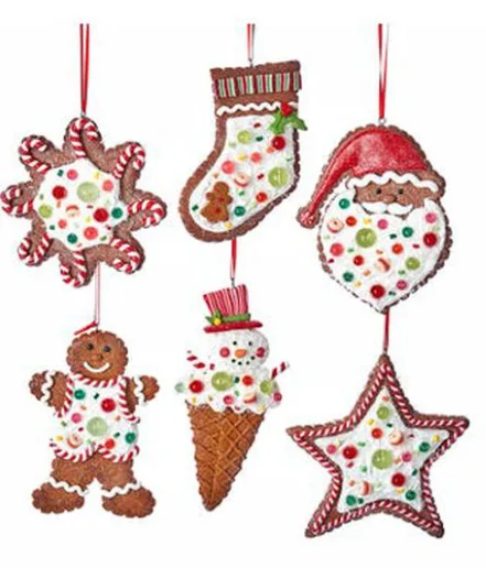 Decorazione albero di Natale «Ornament Gingerbread clay» (KURT S. ADLER)
