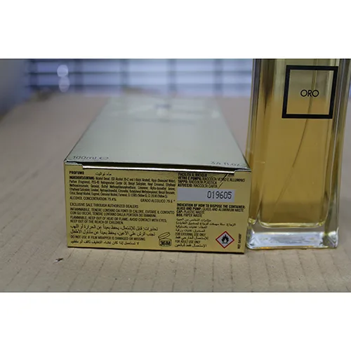 Eau de toilette «Oro Femme» — foto 3 dell'alert A12/03585/24