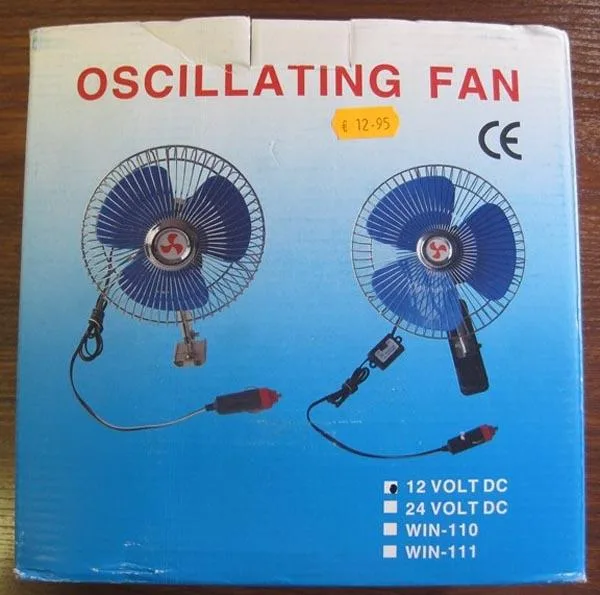Ventilatore elettrico «Oscillating Fan» — foto 1 dell'alert A12/0211/15