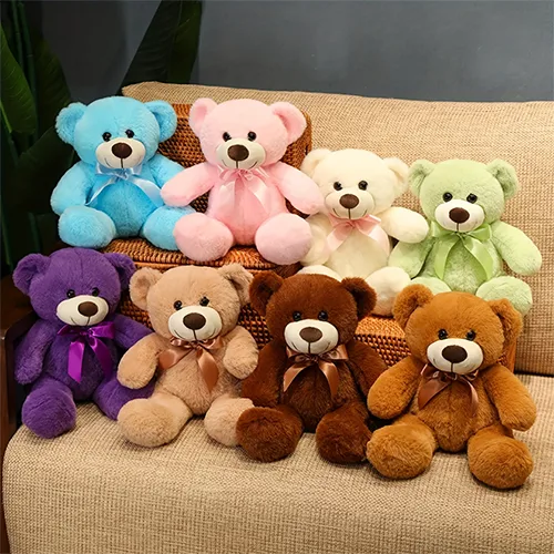 Giocattolo morbido «Ours en peluche adorable avec noeud papillon» — foto 1 dell'alert OR/00078/25