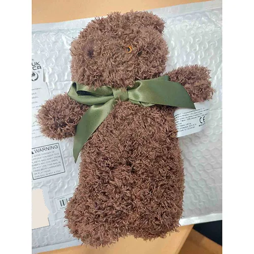 Giocattolo morbido «Ours en Peluche Adorable de 25cm/9.84in, Jouets en Peluche Câline, Animaux en Peluche Ka…» — foto 2 dell'alert OR/00085/25