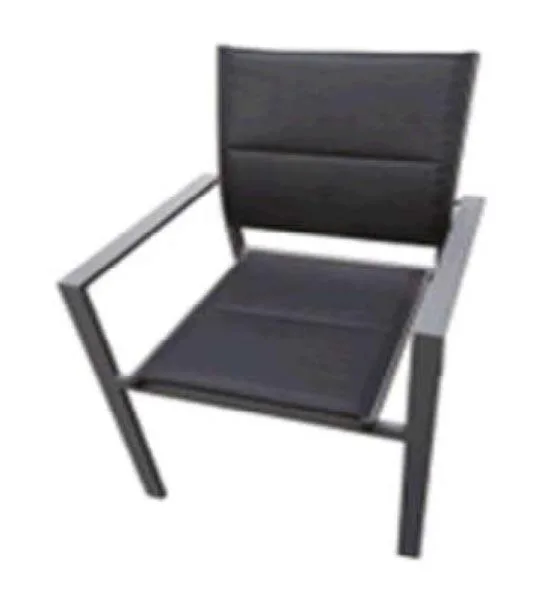 Sedia da esterno «Outdoor aluminum and textile armchair» — foto 1 dell'alert A12/1957/19