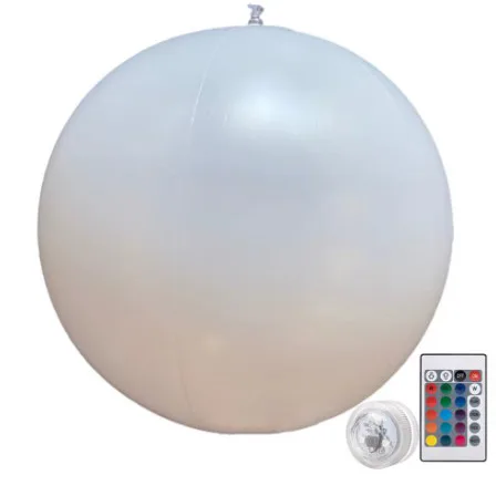 Palla rimbalzante luminosa «Outdoor luminous ball with LED light and with remote control, intended for use in the ga…» — foto 2 dell'alert SR/02754/26