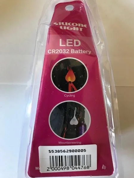 Lampada da bicicletta «Outdoor Night Light Waterproof» — foto 2 dell'alert INFO/0120/19