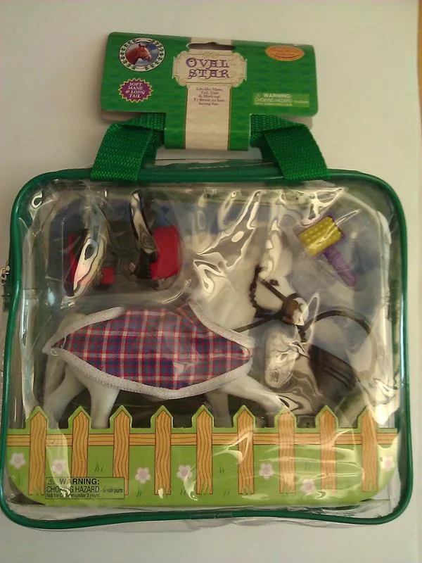 Cavallo giocattolo con accessori «Oval Star» (Unknown)