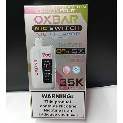 Sigaretta elettronica monouso «OXBAR ADJUSTABLE DEVICE 35K PUFFS» (OXBAR)