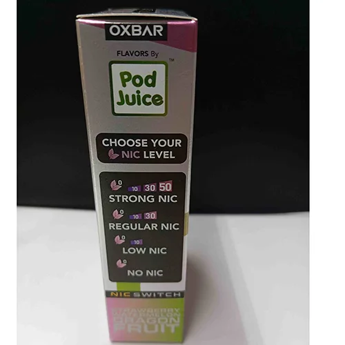 Sigaretta elettronica monouso «OXBAR ADJUSTABLE DEVICE 35K PUFFS» — foto 4 dell'alert SR/03692/25