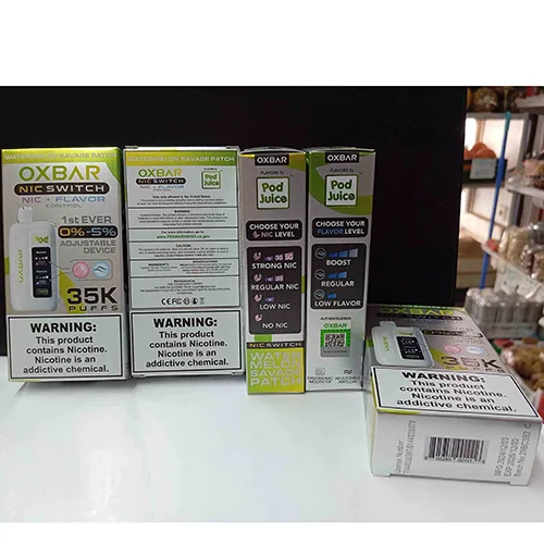 Sigaretta elettronica monouso «OXBAR ADJUSTABLE DISPOSABLE 35K PUFFS» — foto 2 dell'alert SR/03688/25