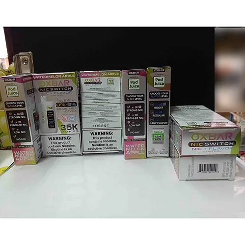 Sigaretta elettronica monouso «OXBAR ADJUSTABLE DISPOSABLE 35K PUFFS» (OXBAR)