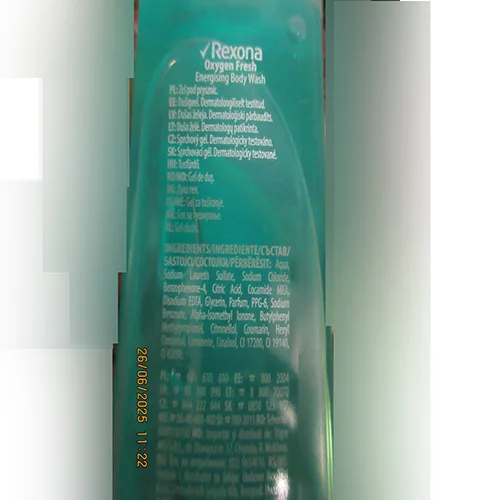 Gel doccia «oxygen fresh» — foto 3 dell'alert SR/04124/25