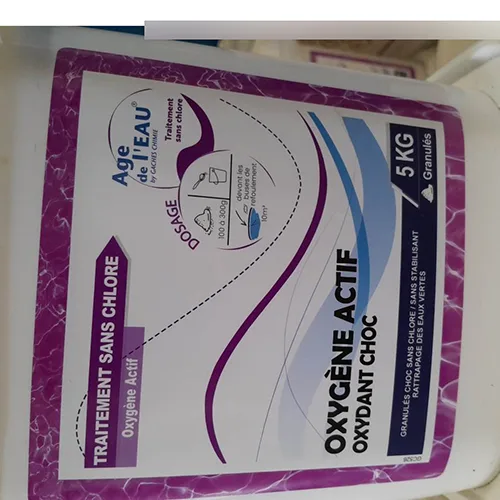 Trattamento delle acque di piscina «Oxygène actif, oxydant choc» — foto 2 dell'alert SR/03799/25