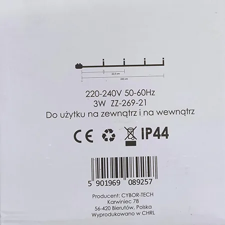 Catena di illuminazione «Ozdobny Lancuch LED» — foto 2 dell'alert SR/01303/26
