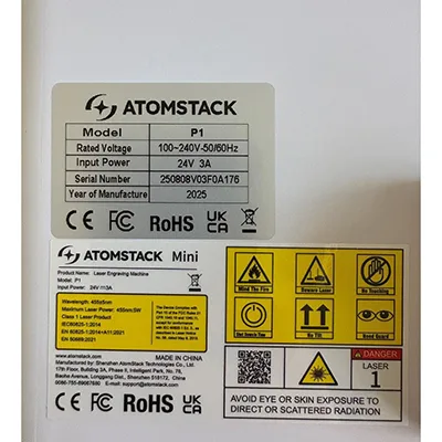 incisore laser «P1 5000mW Laser Cutter» — foto 6 dell'alert SR/00595/26