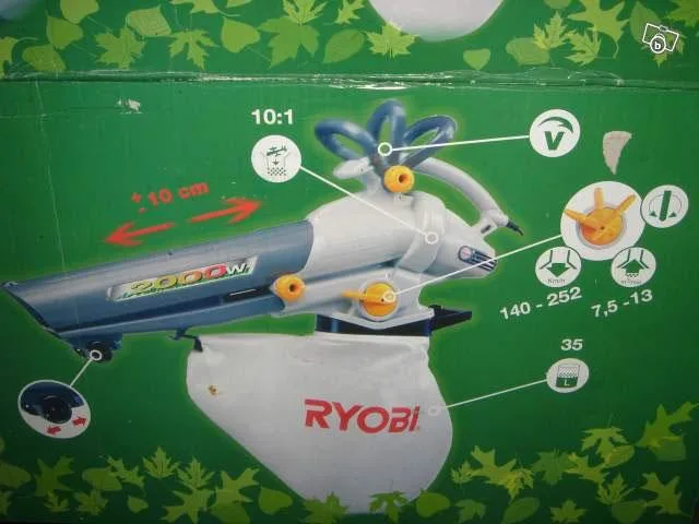 Pacciamatura da giardino/vuoto – Aspirateur Souffleur broyeur (Ryobi)
