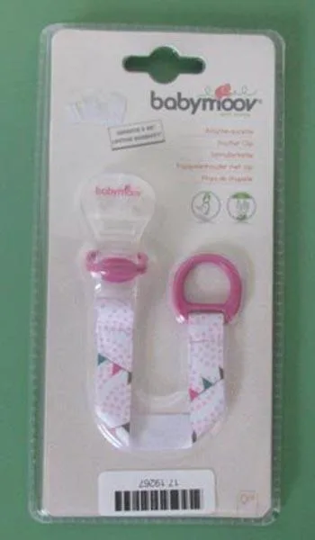 Supporto di succhietto «Pacifier Clip» (Babymoov)