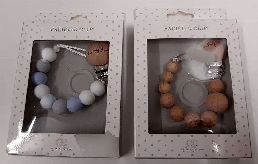 Supporto di succhietto «Pacifier Clip» (by Baby Bubbles)