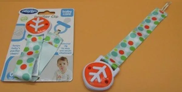 Portasucchielli «Pacifier Clip» (Playgro)