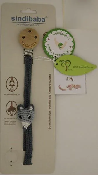 Supporto di succhietto «Pacifier clip» (Sindibaba)