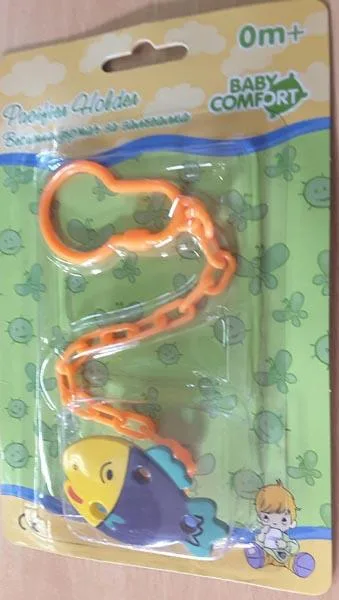 Supporto di succhietto «Pacifier Holder» (Baby Comfort)