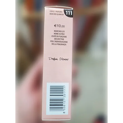 Eau de toilette «Pacioli Narid» (profumi Glamour)