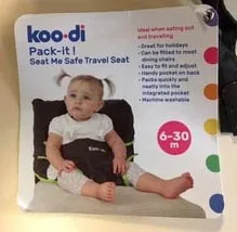 Seggiolino da viaggio per bambini «Pack -it! Seat Me Safe Travel Seat» (Koo-Di)