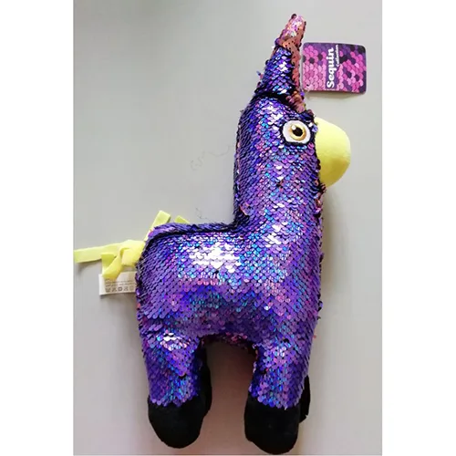Peluche giocattolo «Pailetten Lama» (Sequin)