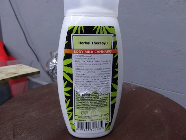 Lozione per il corpo «PALACIO Herbal Therapy Cannabis Body milk» — foto 2 dell'alert A12/00102/23