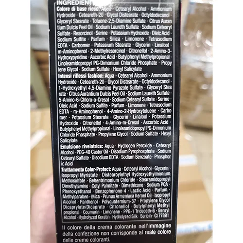 Tintura per capelli «Palette professional mixing colors 4 - 86 Mix castano agata» — foto 2 dell'alert A12/01683/24